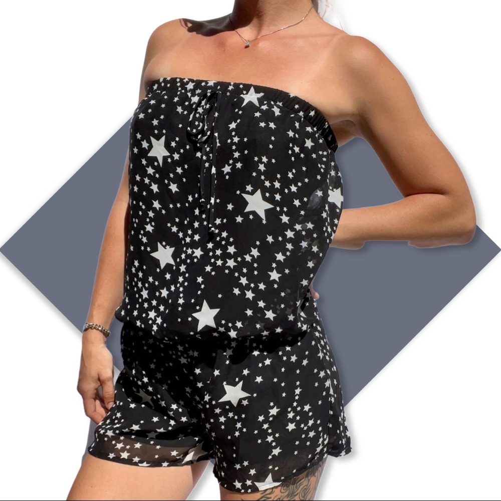 Charlotte Russe Starry Night Romper